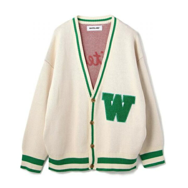 楽天市場】WHITELAND／ホワイトランド／SCHOL CARDIGAN／スクール 