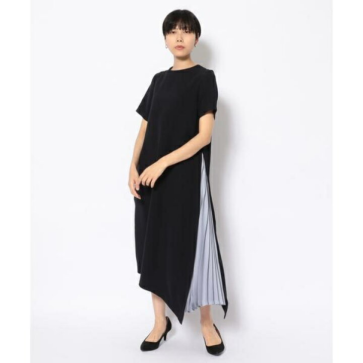 楽天市場】EZUMi（エズミ）別注アシンメトリーサイドプリーツ 