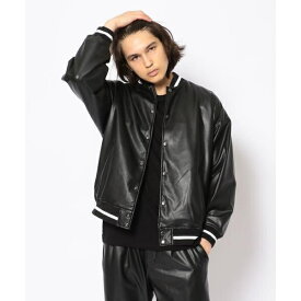 LUSOR（ルーソル）Ecoleather Stadium jumper エコレザースタジャン／ビーセカンド（B'2nd）