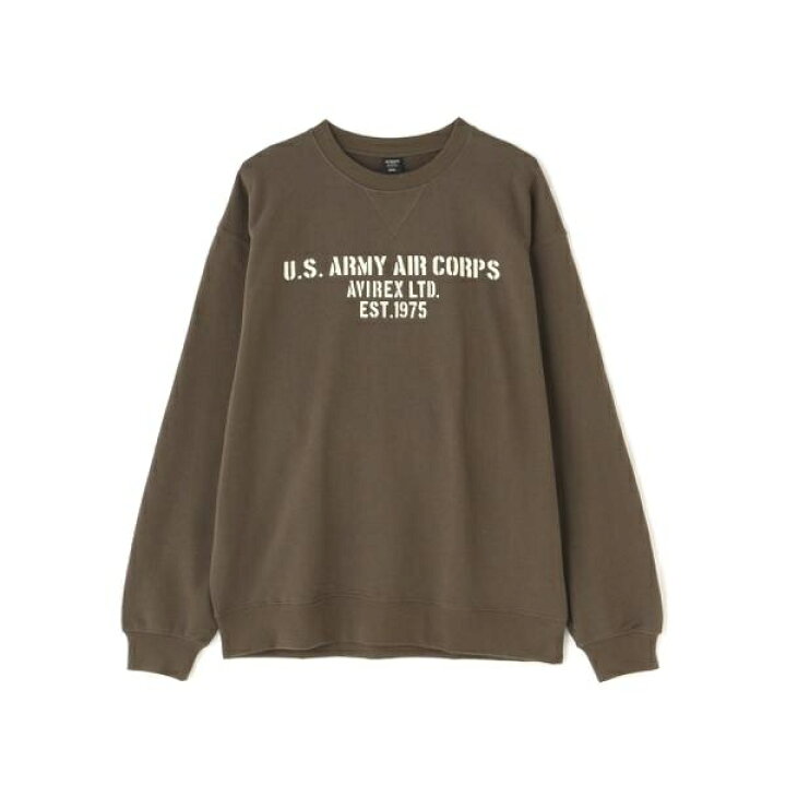 楽天市場】エアフォース クルーネック スウェット／AIR FORCE CREW AVIREX LTD. U.S. ARMY AIR CORPS スウェット