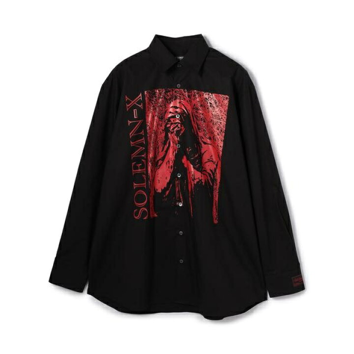 楽天市場】RAFSIMONS／ラフシモンズ／B-fit Shirt Printed SolemnX 