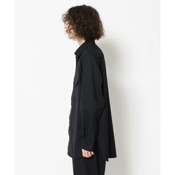 楽天市場】URU／ウル／FLY FRONT L／S SHIRTS／21SWT01／ガーデン 
