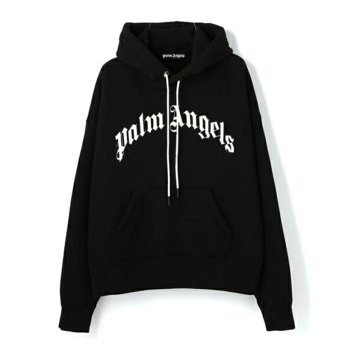 楽天市場】PalmAngels／パームエンジェルス／CURVED LOGO HOODY  