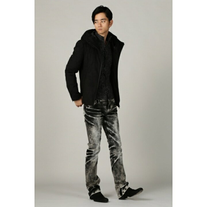 TORNADOMART∴メランジフードダウンブルゾン トルネードマート 