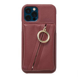 【iPhone12/12 Pro】Clutch Ring Case／マエリスルーナ（MAELYS LOUNA）