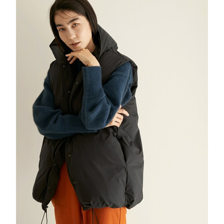 楽天市場】【サステナブル】【2WAY】GREEN DOWN フーデッドダウン  