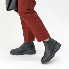 【本革】【4E】撥水ショートスニーカーブーツ/6112／モードカオリ（MODE KAORI）