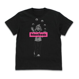 ヒロアカ 麗日お茶子 僕のヒーローアカデミア雪まつりVer./BLACK-S Tシャツ ブラック ／パーフェクト・ワールド・トーキョー（Perfect World Tokyo）