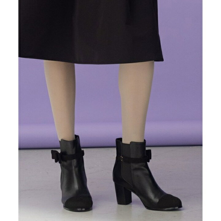 楽天市場】RIBBON SIDEGORE BOOTS リボンが外せる2WAYブーツ／トッカ 