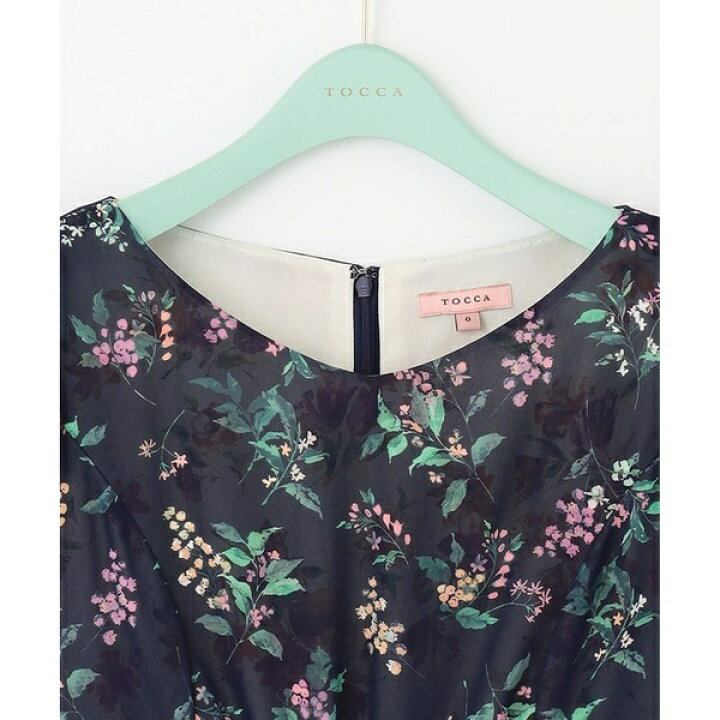 楽天市場】【洗える！】WATERCOLOR HARMONY ロングドレス／トッカ  