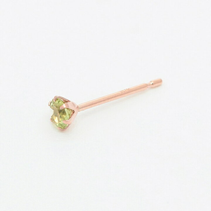 楽天市場】【WEB限定】8月誕生石 K10 ピンクゴールド ペリドット 
