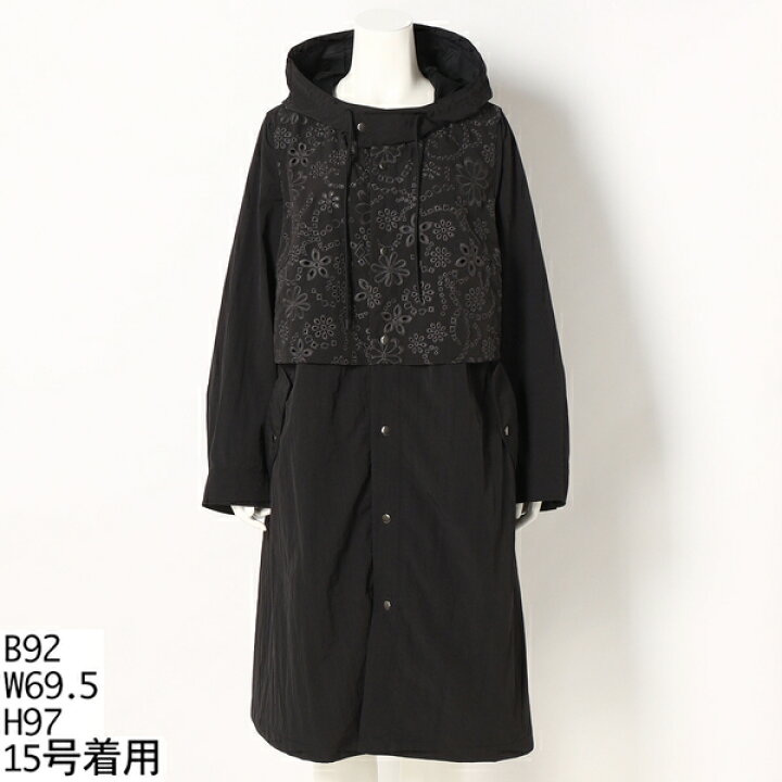 楽天市場】【15~19号】ナイロンフラワーボーラーレース刺繍Aライン  