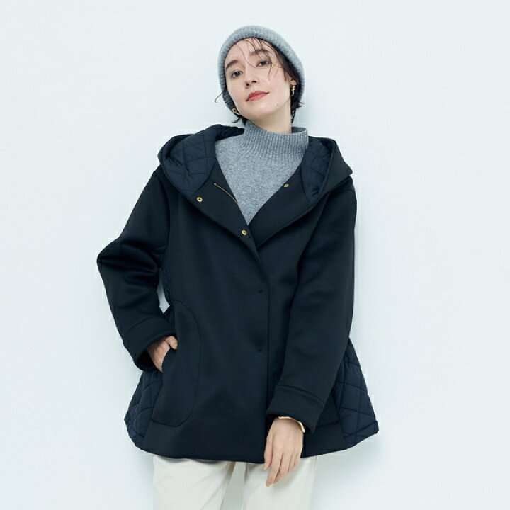 楽天市場】◇【WEB限定】ダンボール×キルティング フードブルゾン 