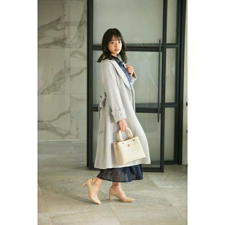 楽天市場】｜美人百花11月号掲載 ｜ ウールガウンコート 