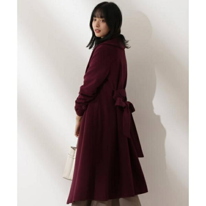 楽天市場】｜美人百花11月号掲載 ｜ ウールガウンコート 