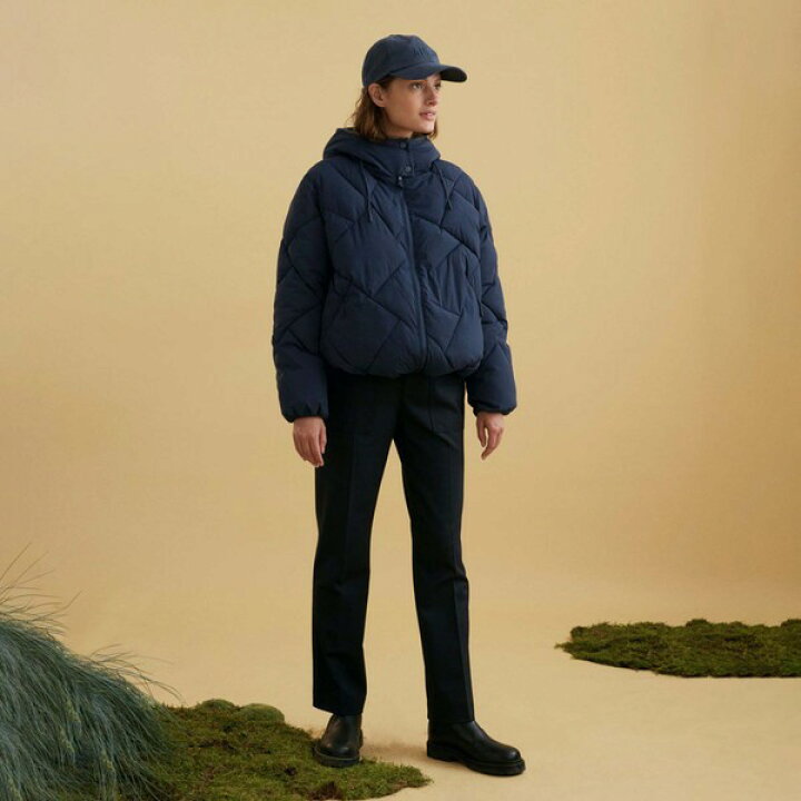 楽天市場】AIGLE 撥水 ショートパデッドフーデッドジャケット 