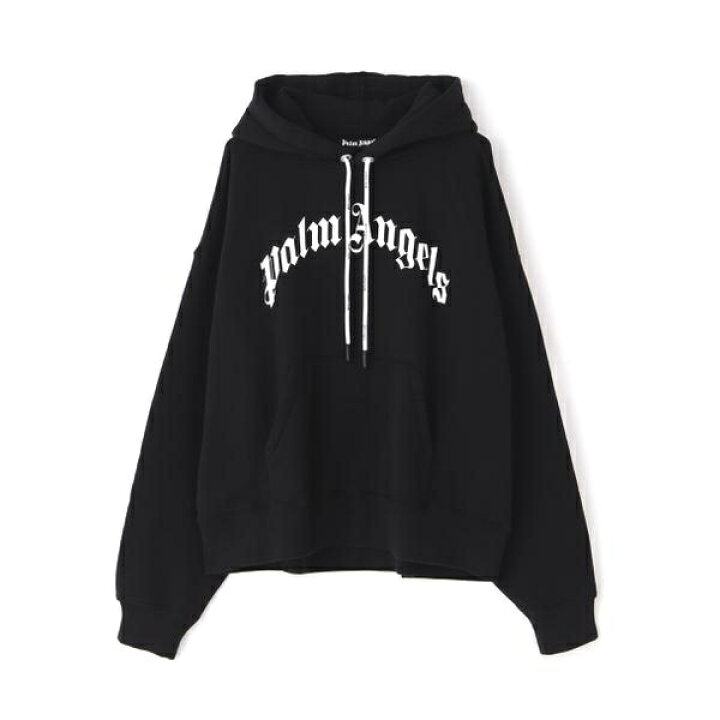 楽天市場】PalmAngels／パームエンジェルス／CURVED LOGO HOODY 