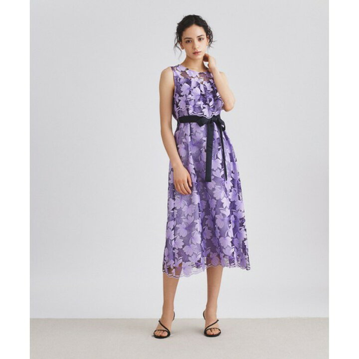 楽天市場】ラメ刺繍ノースリーブワンピース／グレースコンチネンタル  