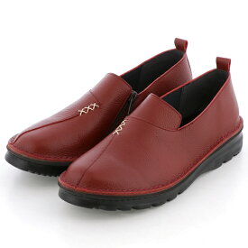 横幅ゆったり軽量レザーシューズ／JS ハートレーベル（JS Heartlavel）