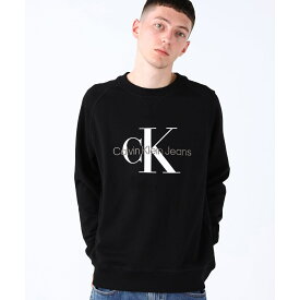 モノグラムエンブロイダリースウェットシャツ／カルバン・クライン（Calvin Klein）