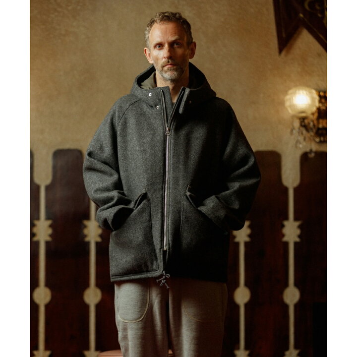 楽天市場】【HEUGN 別注】Ben WOOL US Military hoodie／アダムエロペ 