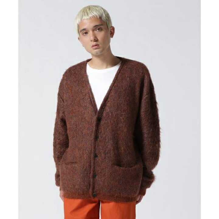 楽天市場】YOKE／ヨーク／4COLOR MIX JACQUARD MOHIAR CARDIGAN 