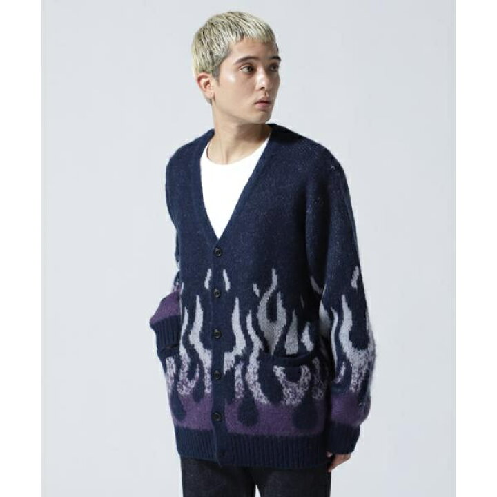 楽天市場】FIRE MOHAIR CARDIGAN／ファイヤー モヘア カーディガン 