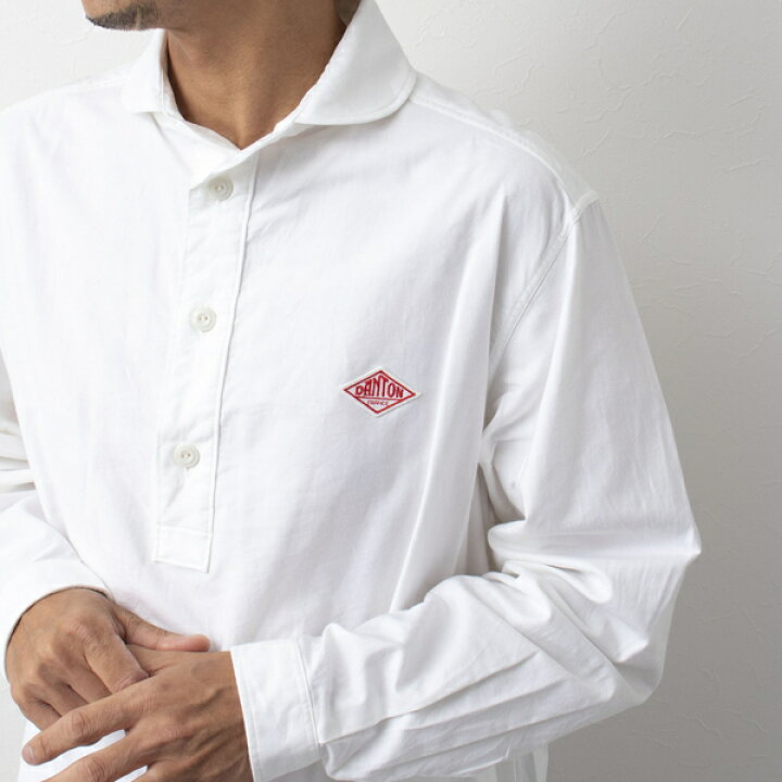 楽天市場】【DANTON／ダントン】ROUND COLLAR P．O  