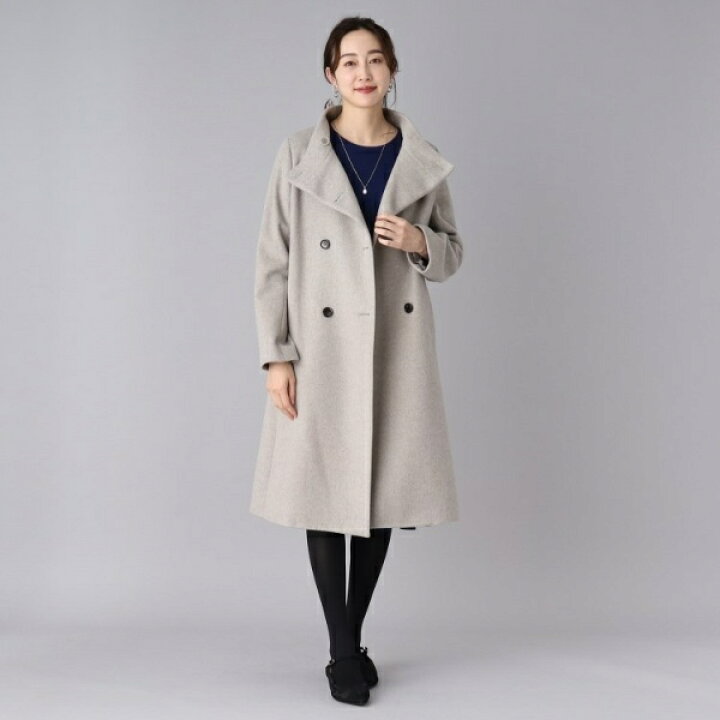 楽天市場】【ラクに着られて、すっきり見え】ダブルブレストロング 