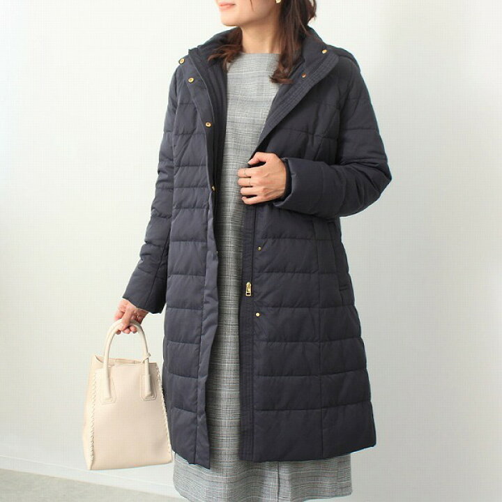 楽天市場】【M〜5L】【fleur】【mintbreeze】ロング ダウンコート 