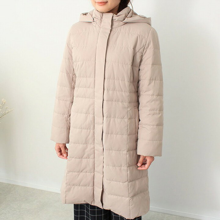 楽天市場】【M〜5L】【fleur】【mintbreeze】ロング ダウンコート 