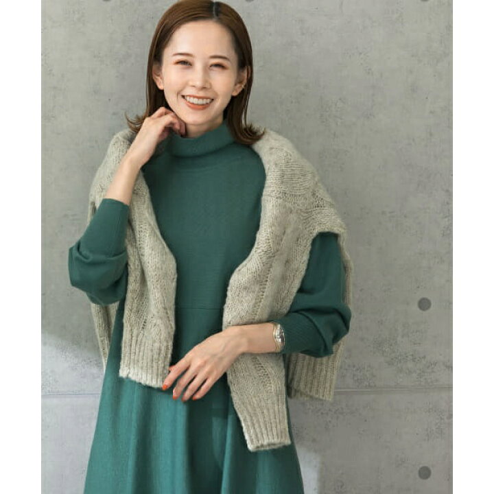 楽天市場】『WEB限定』タートルネックフレアワンピース／アーバン  