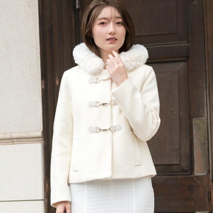 楽天市場】ショートビットダッフルコート／ミッシュマッシュ（MISCH  