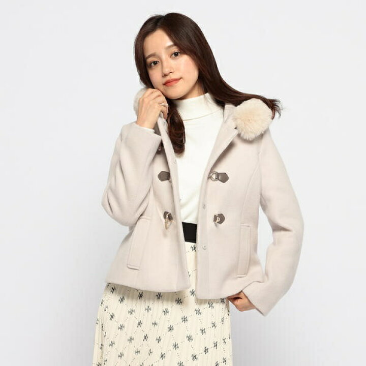 楽天市場】ショートビットダッフルコート／ミッシュマッシュ（MISCH 