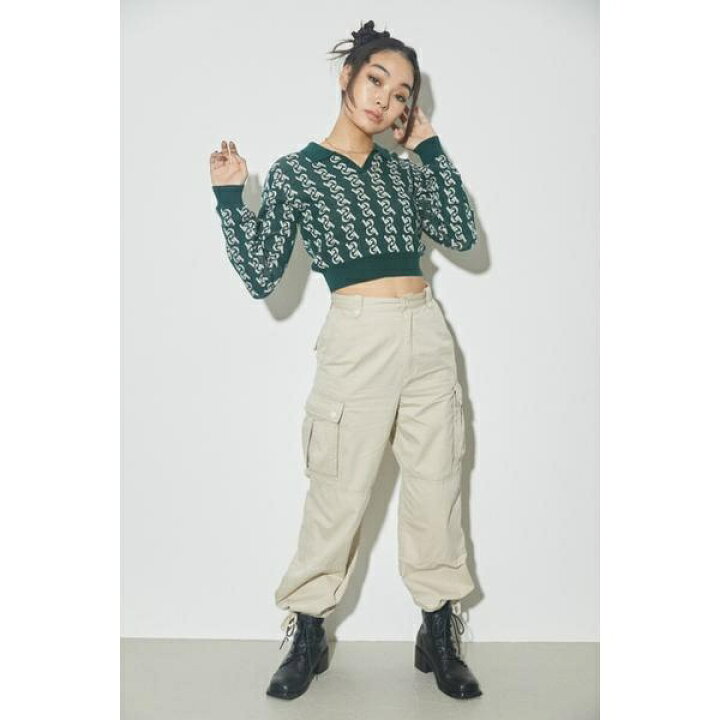 楽天市場】MONOGLAM POLO KNIT／ラグア ジェム（LAGUA GEM） : 丸井 ラグアジェムlaguagem ボトム