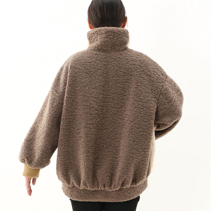 楽天市場】モコゾン ボアブルゾン／フラボア（FRAPBOIS） : 丸井  