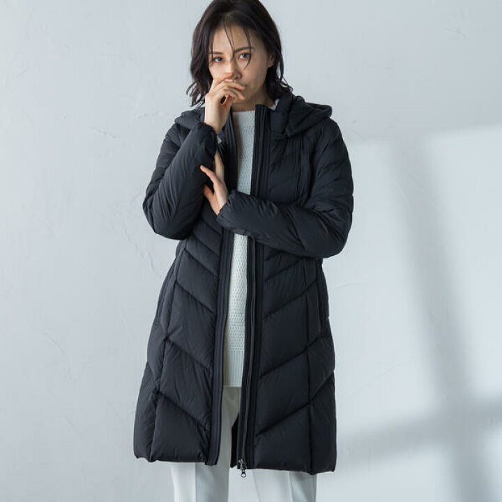 楽天市場】【ロング丈】高品質ストレッチヴィクトリアダウンコート 