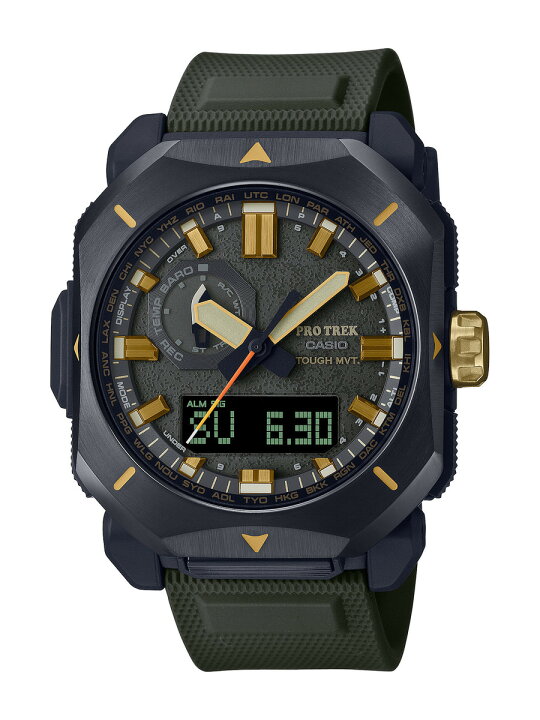 楽天市場】CASIO カシオ PROTREK 【国内正規品】 PRW-6100Y-1AJF／プロ 