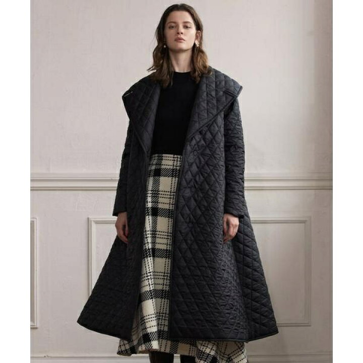 楽天市場】《プラスサイズ》テントラインキルティングコート《Maglie  