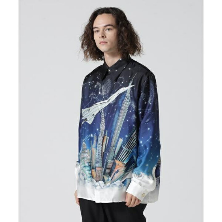 楽天市場】CASABLANCA／カサブランカ／LONG SLEEVE SILK SHIRT／ロング 