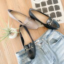 【定番商品】〔晴雨兼用〕〔22.5〜25.0cm〕スクエアトゥ ビットローファー／ベティクラブ（BETTYCLUB）