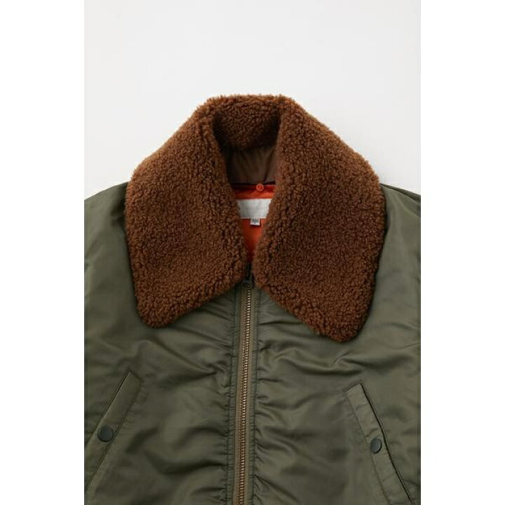楽天市場】F／FUR COLLAR BOMBER ジャケット／マウジー（MOUSSY 