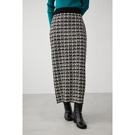 TWEED KNIT TIGHT SKIRT／アズールバイマウジー（AZUL BY MOUSSY）