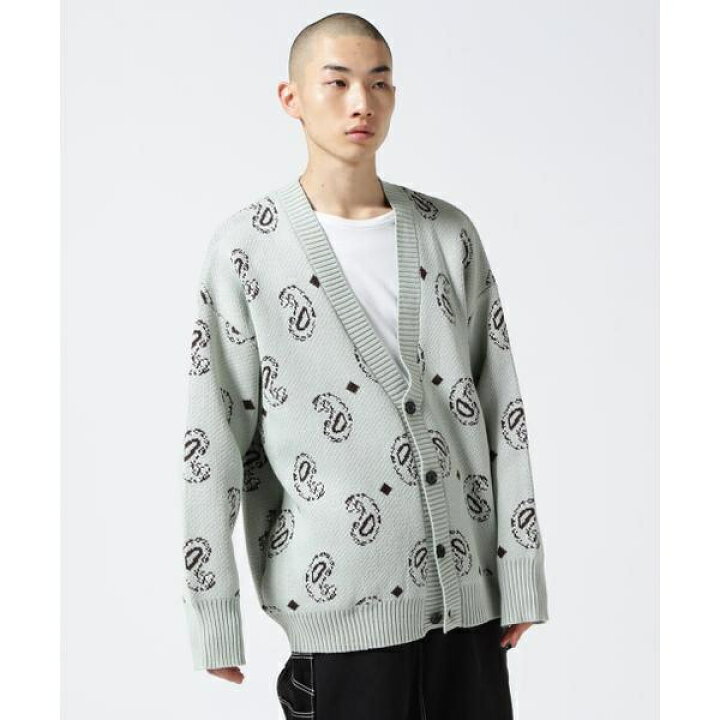 楽天市場】WHITELAND／ホワイトランド／PAISLEY CARDIGAN／ペイズリー 