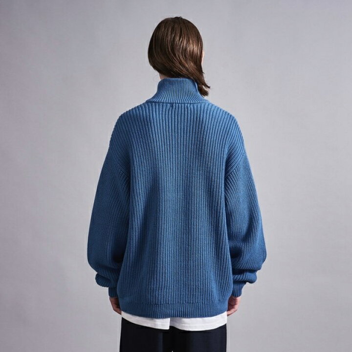 楽天市場】＜monkey time＞ E/L BLK/AZE HALF ZIP/ニット／モンキー 