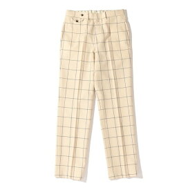 THOMSON: WOOL CHECK TROUSERS／シップス（SHIPS）