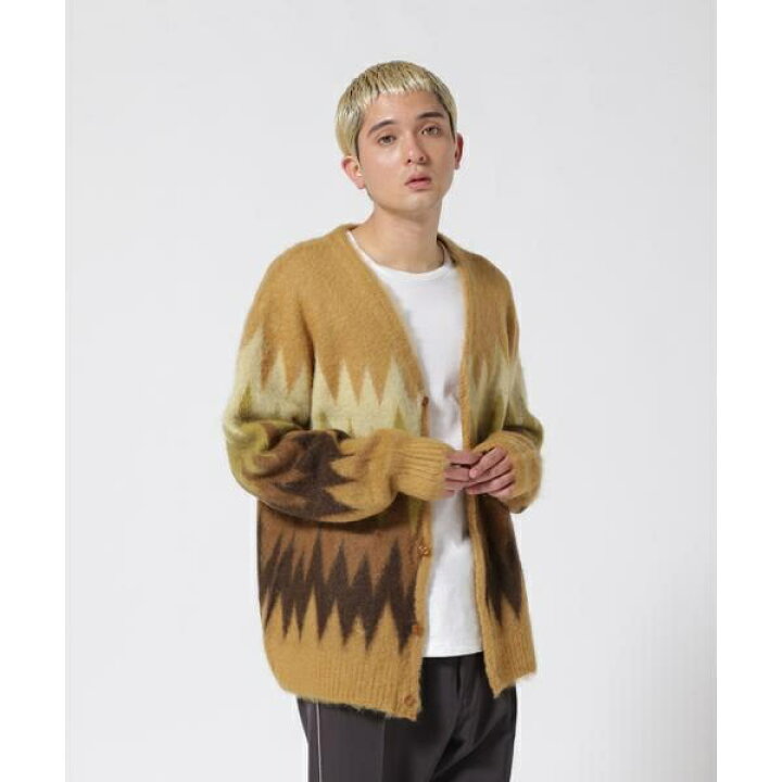 楽天市場】Needles(ニードルズ) Mohair Cardigan Zigzag／ビーセカンド 