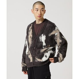 AVX NYLON SHAGGY CARDIGAN ／ ナイロン シャギー カーディガン ／アヴィレックス（AVIREX）