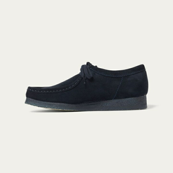 楽天市場】【別注】 ＜CLARKS＞ WALLABEE NAVY/シューズ／ビューティー 