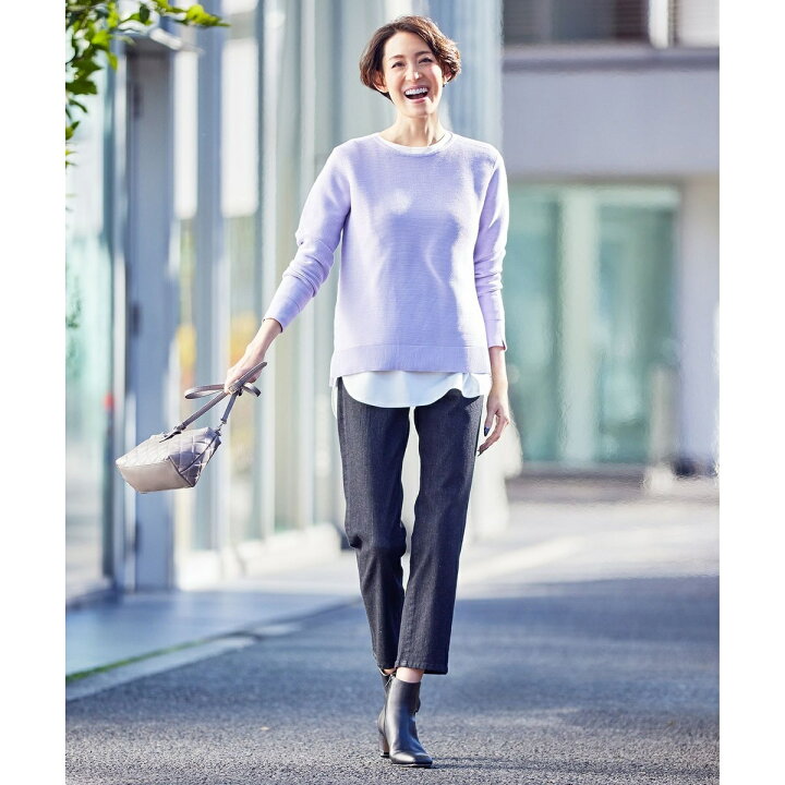 楽天市場】【洗える】BASIC STRETCH DENIM ストレート パンツ／J 